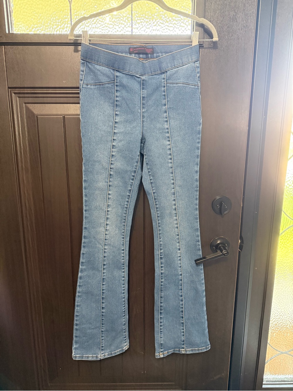 No Boundaries Light Blue Flare Jeans